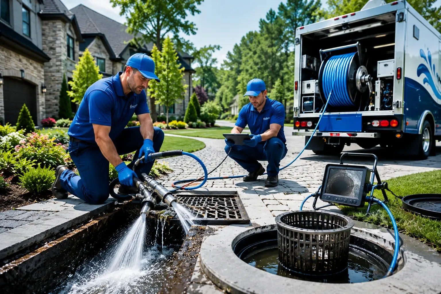 Local outdoor drain cleaning professionals in Ceres, NY